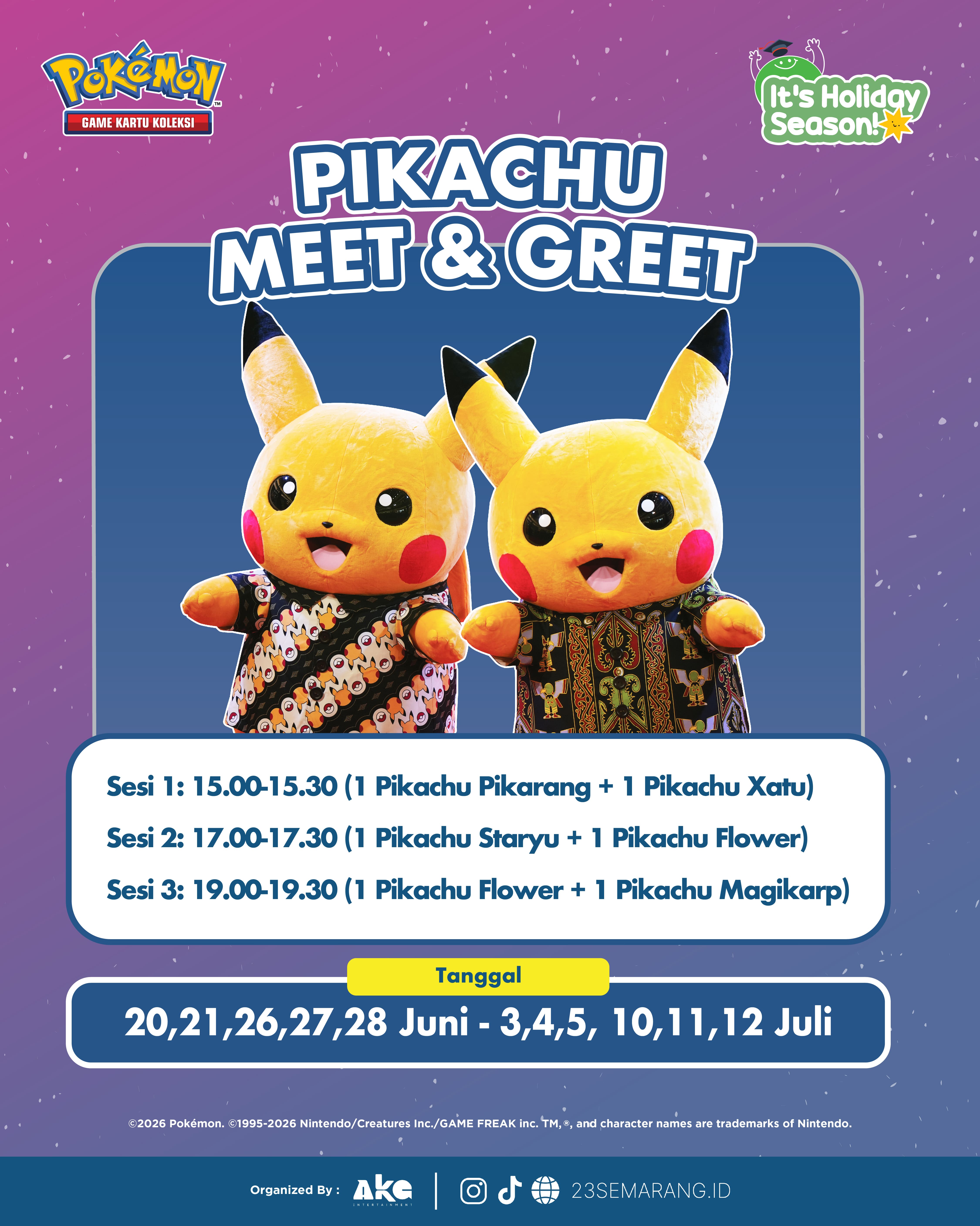 Pikachu Meet & Greet